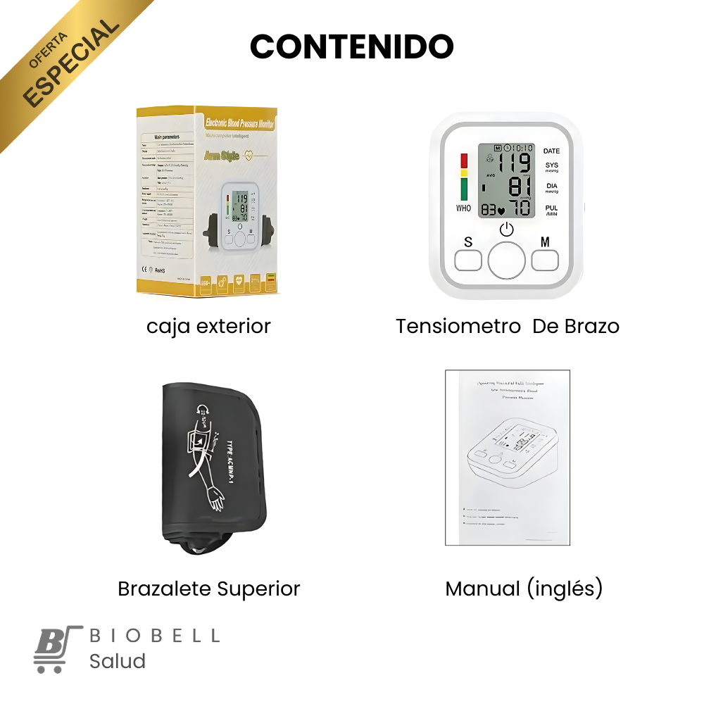 Tensiometro Digital De Brazo Automatico
