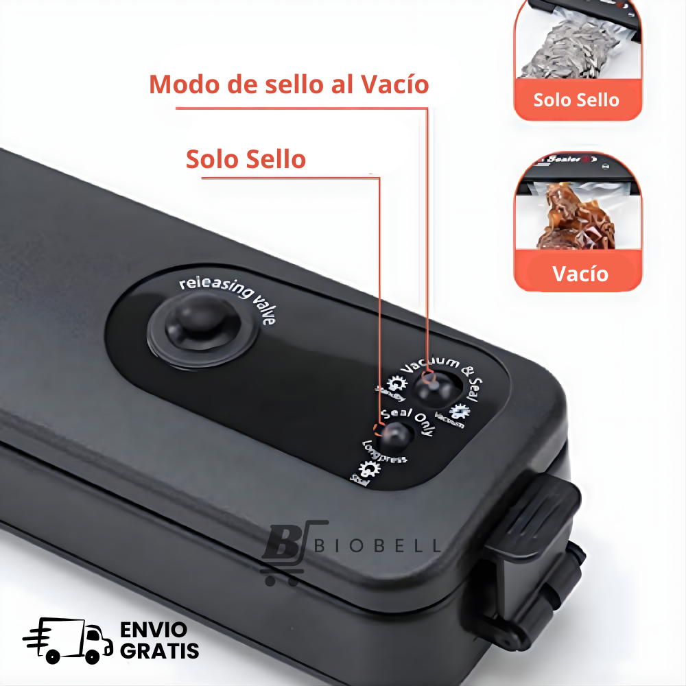 Maquina selladora al vacio